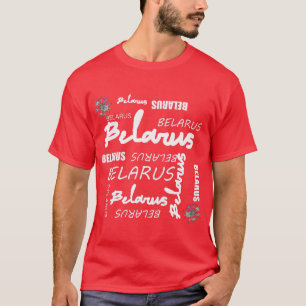 Wit-Russisch Nationaal Korenbloem T-shirt