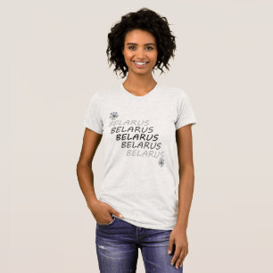 Wit-Russisch Nationaal Korenbloem T-shirt