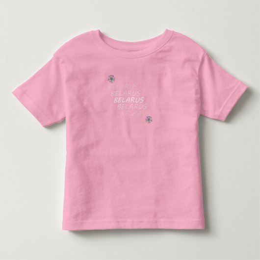 Wit-Russisch Nationaal Kornflens Kinder Shirts (Voorkant)