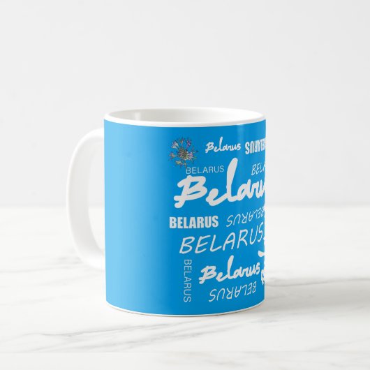 Wit-Russisch Nationaal Kornflens Koffiemok (Voorkant links)