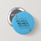 Wit-Russisch Nationaal Kornflens Ronde Button 5,7 Cm (Voorkant /achterkant)