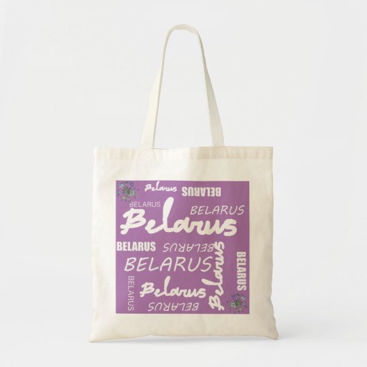 Wit-Russisch Nationaal Kornflens Tote Bag (Voorkant)