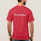 Wit-Russisch - Niet Panikeren - Organiseren T-shirt (Achterkant)