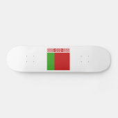 Wit-Russisch vlaggenembleem Persoonlijk Skateboard (Horizontaal)