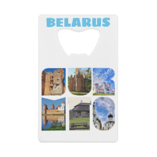Wit-Russische architectuur Bottle Opener voor coll Creditkaart Flessenopener