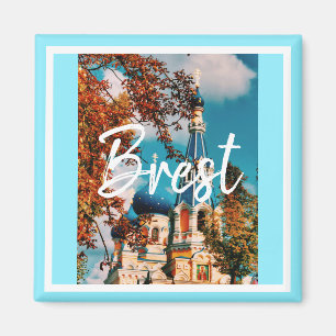 Wit-Russische Architectuur Brest Kerk Magneet