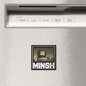 Wit-Russische architectuur Cityscape Magnet (Insitu (Vaatwasser))