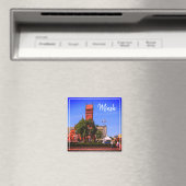 Wit-Russische architectuur Cityscape Magnet (Insitu (Vaatwasser))