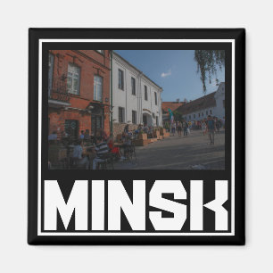 Wit-Russische architectuur Cityscape Magnet