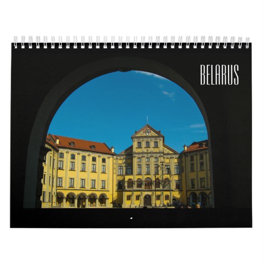 Wit-Russische Architectuur Mir Grodno Minsk Kalender (Hoes)