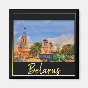 Wit-Russische architectuur Rode Kerk Magnet