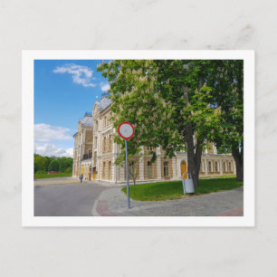Wit-Russische architectuur van Synagogue Cityscape Briefkaart