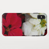 Wit-Russische en Rode Poinsettias II Kerstfeestdag Case-Mate iPhone Case (Achterkant (horizontaal))
