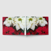 Wit-Russische en Rode Poinsettias II Kerstfeestdag Gastenboek (Volledig)