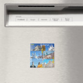 Wit-Russische gemeente Grodno Magneet (Insitu (Vaatwasser))