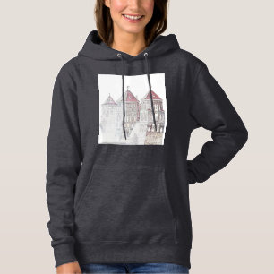 Wit-Russische kasteel Architecture Hoodie