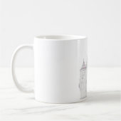 Wit-Russische kasteel Architecture Koffiemok (Links)
