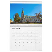 Wit-Russische landschapsarchitectuurstraten Kalender (Mar 2026)