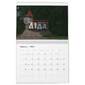 Wit-Russische Lida Architecture Landscape City Str Kalender (Feb 2026)