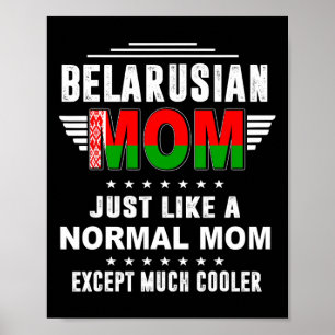 Wit-Russische moeder net als normale moeder, behal Poster