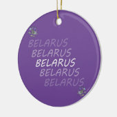 Wit-Russische Nationale Korenbloem Keramisch Ornament (Links)