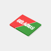 Wit-Russische Nationale Vlaggenkleuren Post-it® Notes (Schuin)