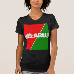 Wit-Russische Nationale Vlaggenkleuren T-shirt