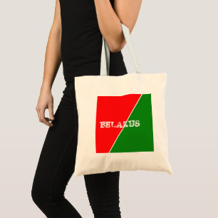 Wit-Russische Nationale Vlaggenkleuren Tote Bag