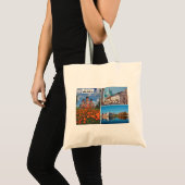 Wit-Russische Natuur Architectuur Canvas tas (Voorkant (product))