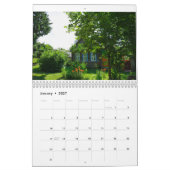 Wit-Russische Natuur Landschap Huts Oude huizen Kalender (Jan 2027)