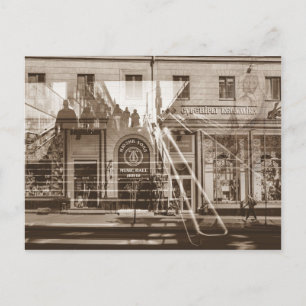 Wit-Russische ondergrondse architectuur van de Cit Briefkaart