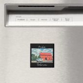 Wit-Russische Orsha Architectuur Red Mill Magnet (Insitu (Vaatwasser))