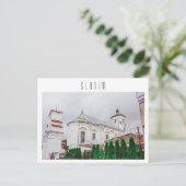 Wit-Russische Slonim Katholieke Kerk Architectuur Briefkaart (Staand voorkant)