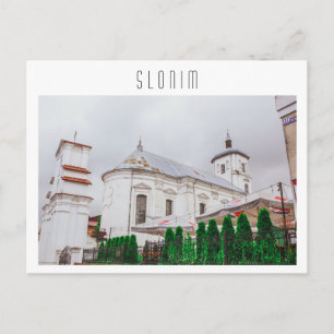 Wit-Russische Slonim Katholieke Kerk Architectuur Briefkaart
