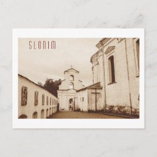Wit-Russische Slonim Katholieke Kerk Architectuur Briefkaart