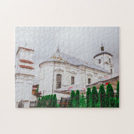 Wit-Russische Slonim Katholieke Kerk Architectuur Legpuzzel (Horizontaal)