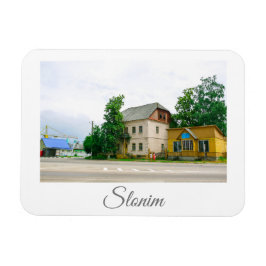 Wit-Russische Slonim Life Cityscape Architecture Magneet