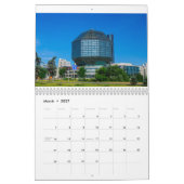 Wit-Russische stad Minsk Architectuur Cityscape М Kalender (Mar 2027)