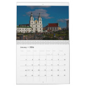 Wit-Russische stad Minsk Architectuur Cityscape М  Kalender (Jan 2026)