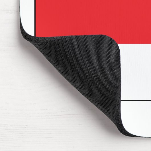 Wit-Russische vlag (1991) Mousepad Muismat (Hoek)