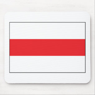 Wit-Russische vlag (1991) Mousepad Muismat