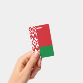 Wit-Russische vlag Badge (Handheld)