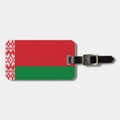 Wit-Russische vlag Bagagelabel (Voorkant horizontaal)