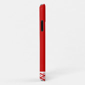 Wit-Russische vlag Case-Mate iPhone Case (Achterkant/rechts)