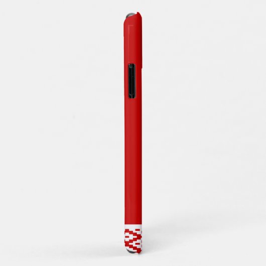 Wit-Russische vlag Case-Mate iPhone Case (Achterkant/rechts)