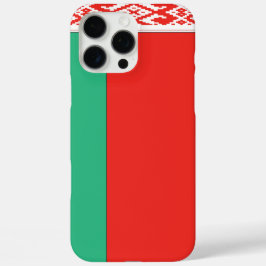 Wit-Russische vlag  iPhone 16 Pro Max Hoesje