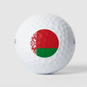 Wit-Russische vlag Golfballen