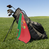 Wit-Russische vlag Golfhanddoek (Groen)