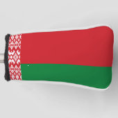 Wit-Russische vlag Golfheadcover (Voorkant)