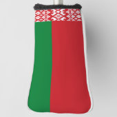 Wit-Russische vlag Golfheadcover (Draai 90)